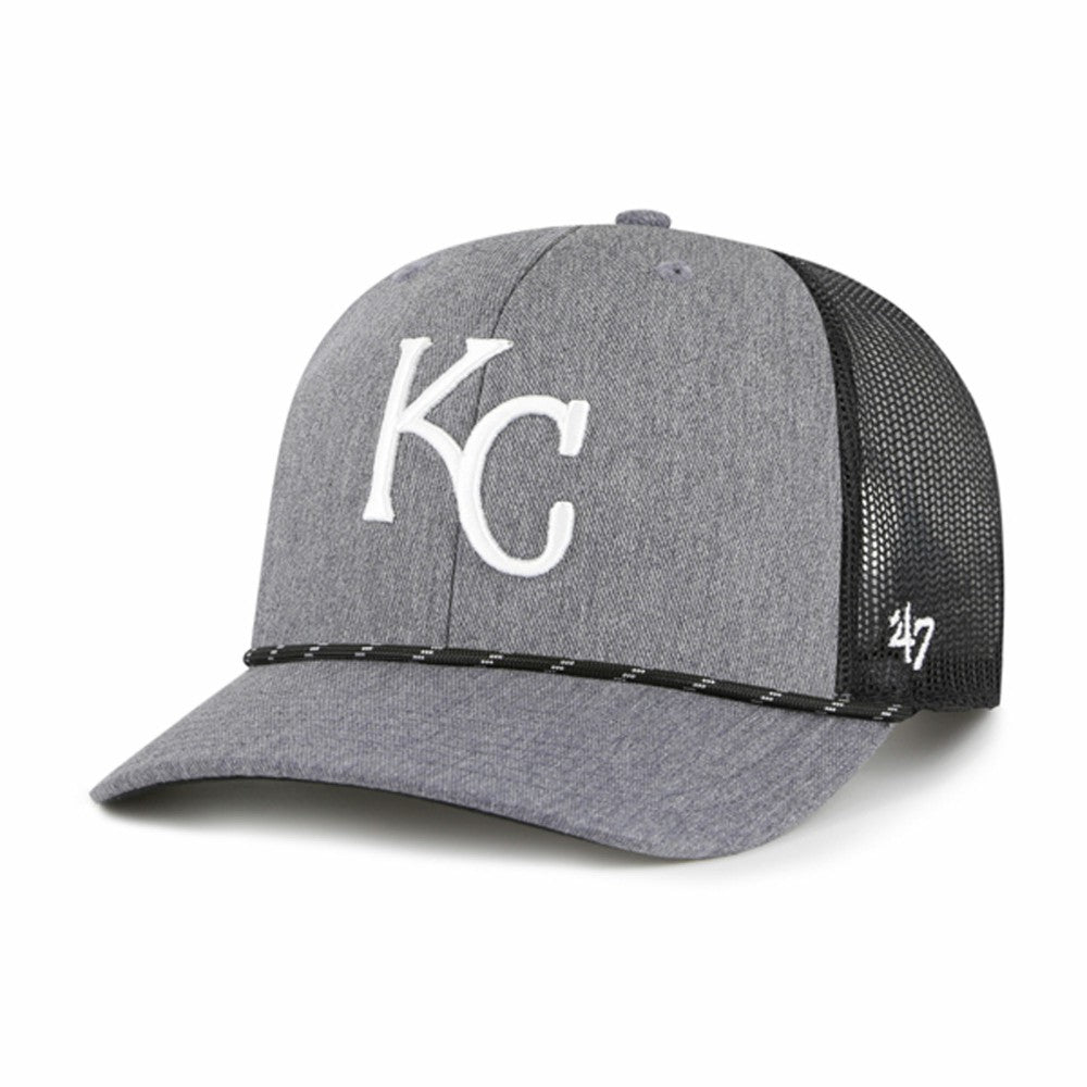 Kansas City Royals '47 Carbon Rope Trucker Adjustable Hat - MLB