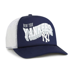 New York Yankees '47 Meander Foam Trucker Snapback Hat - MLB