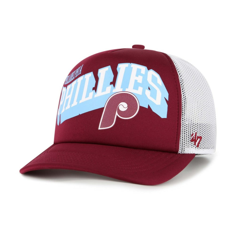 Philadelphia Phillies '47 Meander Foam Trucker Snapback Hat - MLB