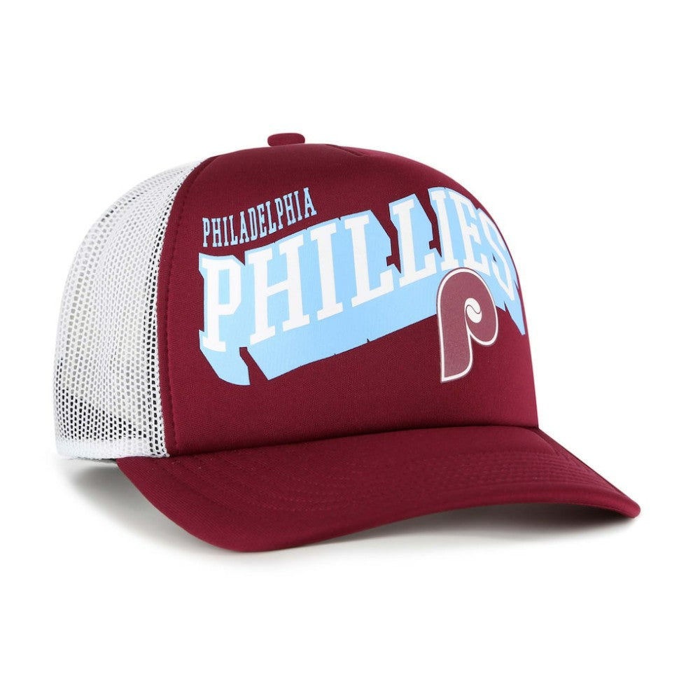 Philadelphia Phillies '47 Meander Foam Trucker Snapback Hat - MLB