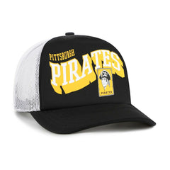 Pittsburgh Pirates '47 Meander Foam Trucker Snapback Hat - MLB