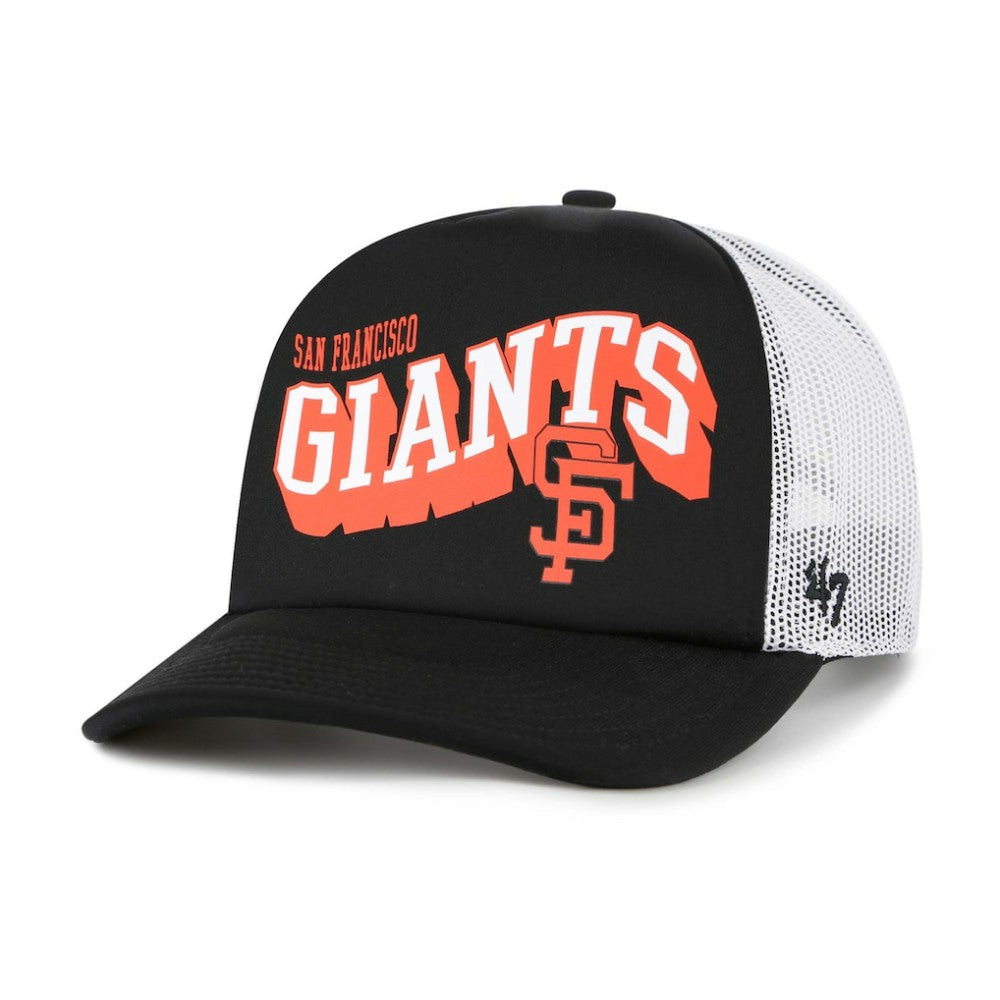 San Francisco Giants '47 Meander Foam Trucker Snapback Hat - MLB