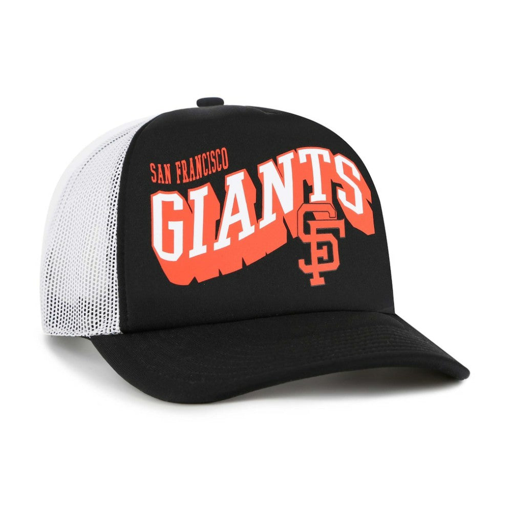 San Francisco Giants '47 Meander Foam Trucker Snapback Hat - MLB