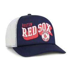 Boston Red Sox '47 Meander Foam Trucker Snapback Hat - MLB