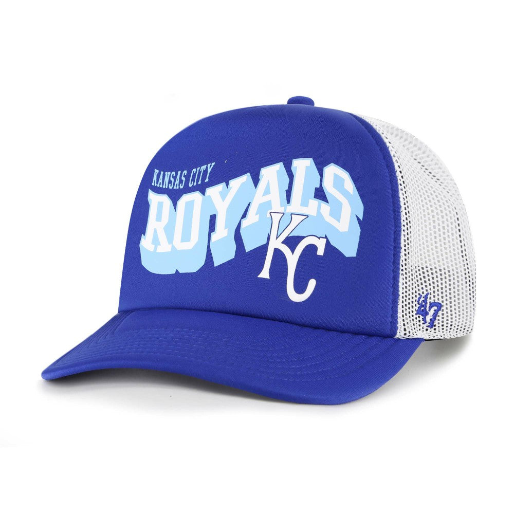 Kansas City Royals '47 Meander Foam Trucker Snapback Hat - MLB