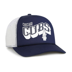 Chicago Cubs '47 Meander Foam Trucker Snapback Hat - MLB
