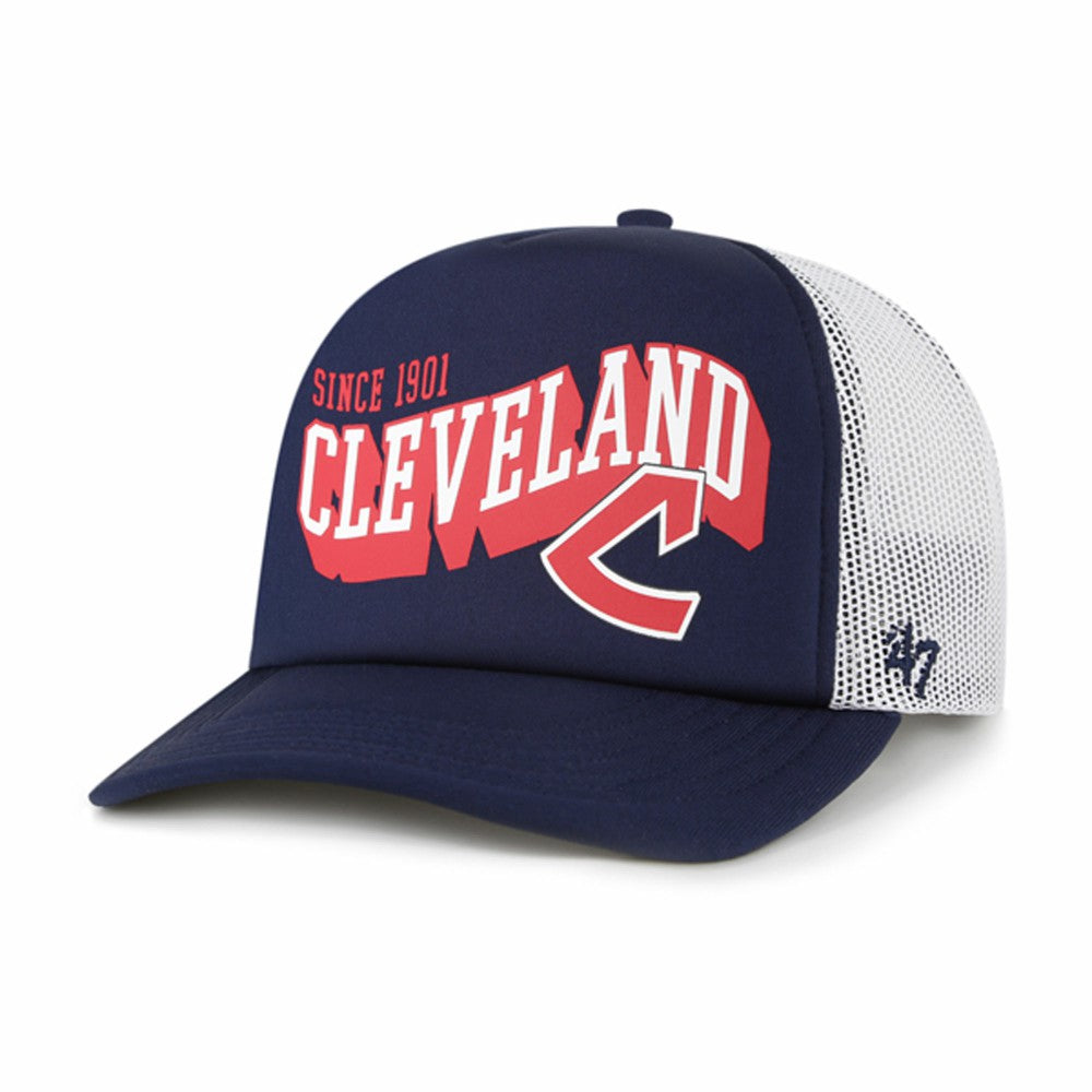 Cleveland Guardians '47 Meander Foam Trucker Snapback Hat - MLB