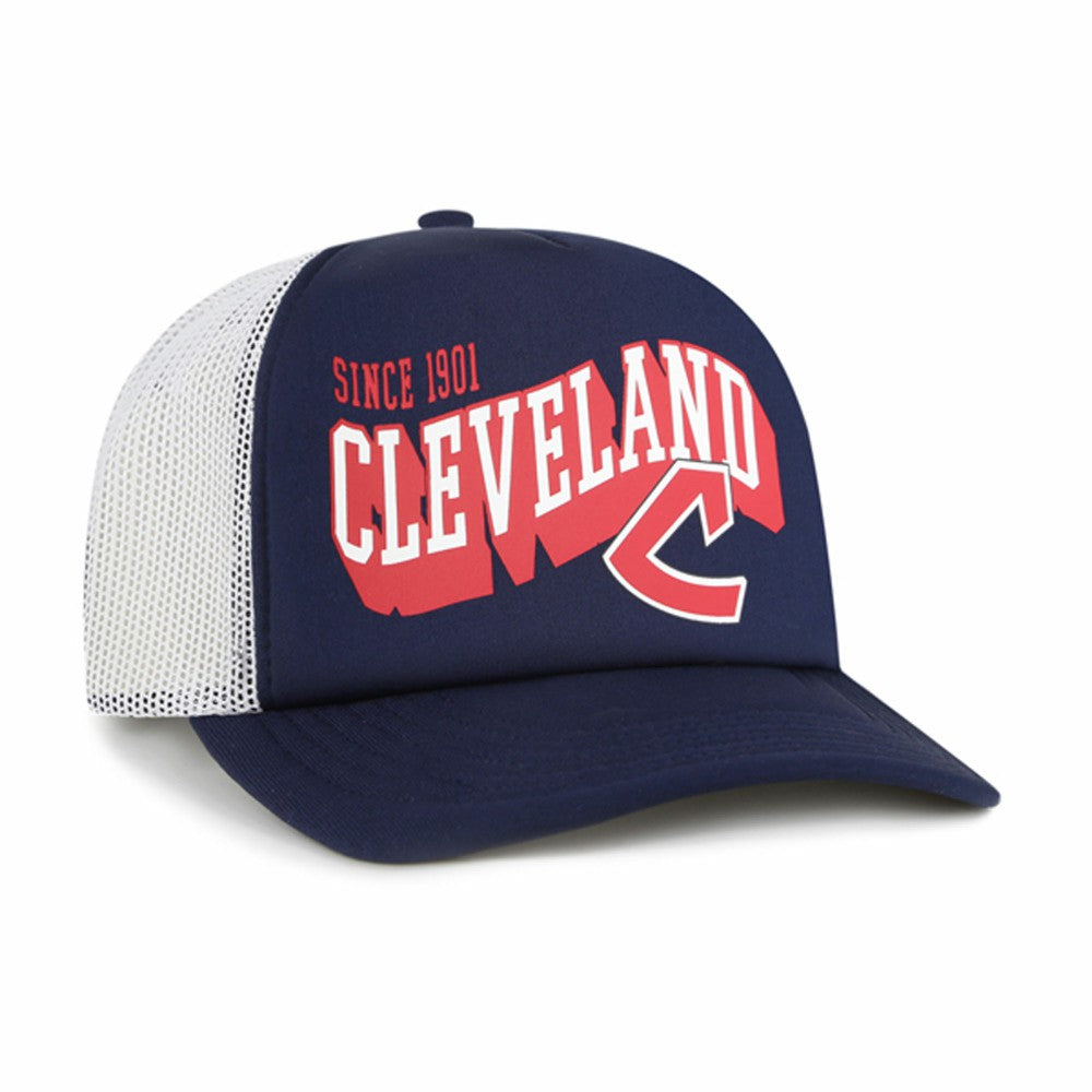 Cleveland Guardians '47 Meander Foam Trucker Snapback Hat - MLB