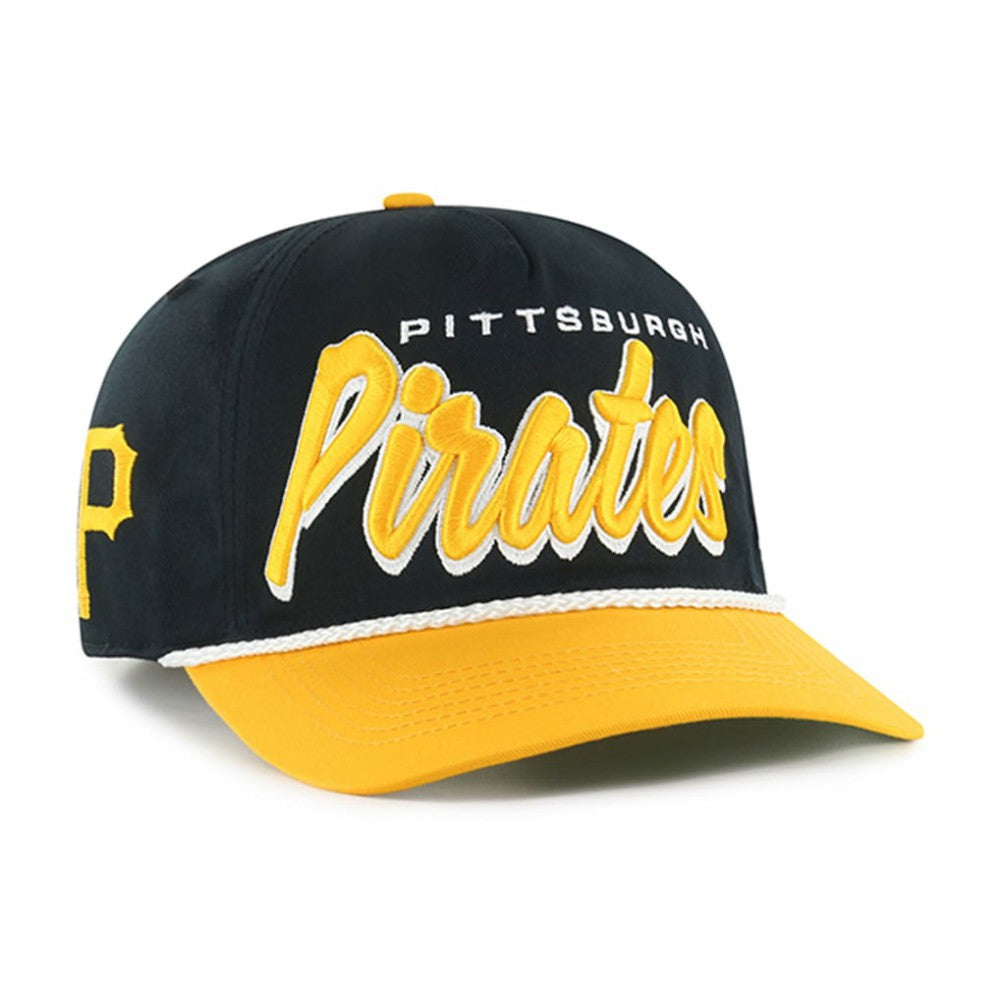 Pittsburgh Pirates '47 Dropshadow Rope Hitch Adjustable Hat - MLB