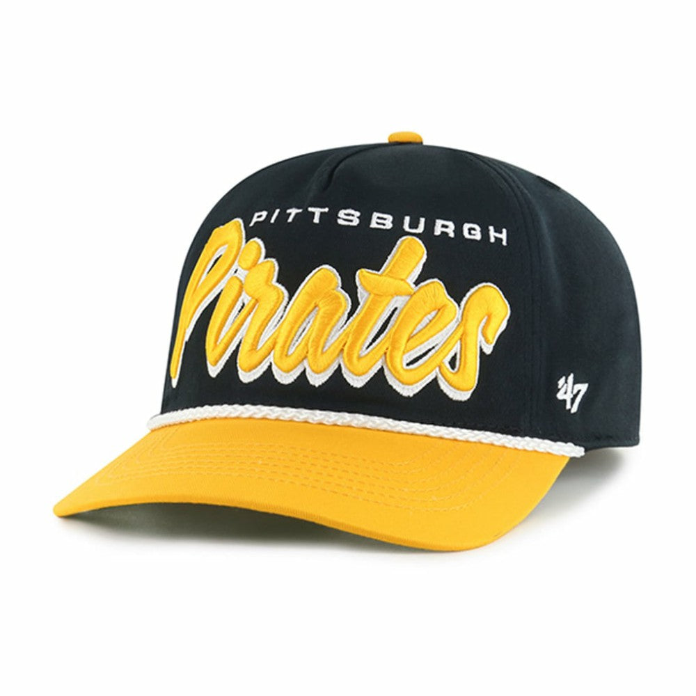 Pittsburgh Pirates '47 Dropshadow Rope Hitch Adjustable Hat - MLB