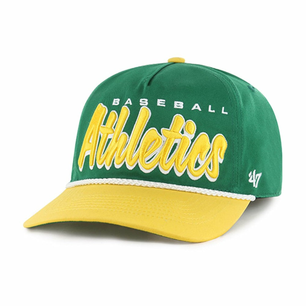 Athletics '47 Dropshadow Rope Hitch Adjustable Hat - MLB