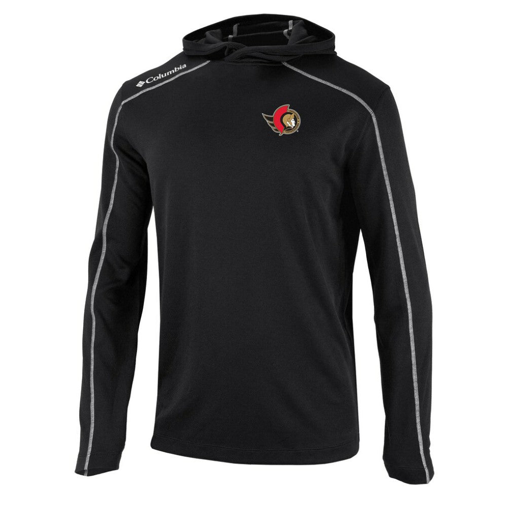 Ottawa Senators Columbia Shotgun Omni-Wick Pullover Hoodie - Black - NHL