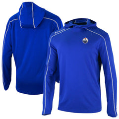 Edmonton Oilers Columbia Shotgun Omni-Wick Pullover Hoodie - Royal - NHL