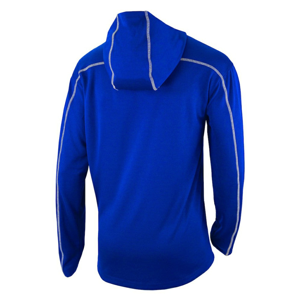 Edmonton Oilers Columbia Shotgun Omni-Wick Pullover Hoodie - Royal - NHL