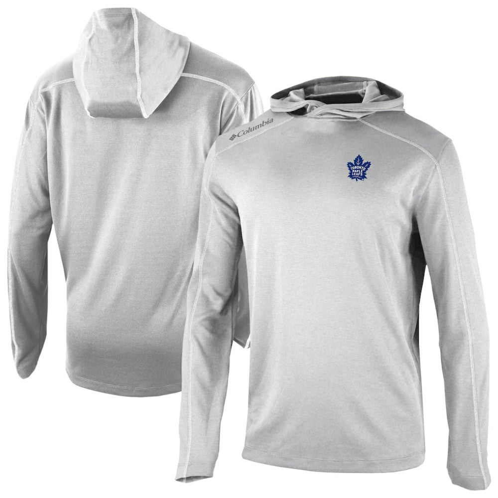 Toronto Maple Leafs Columbia Shotgun Omni-Wick Pullover Hoodie - Gray - NHL