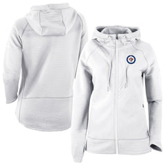 Winnipeg Jets Columbia Omni-Wick Pack It Up Full-Zip Jacket - White - NHL