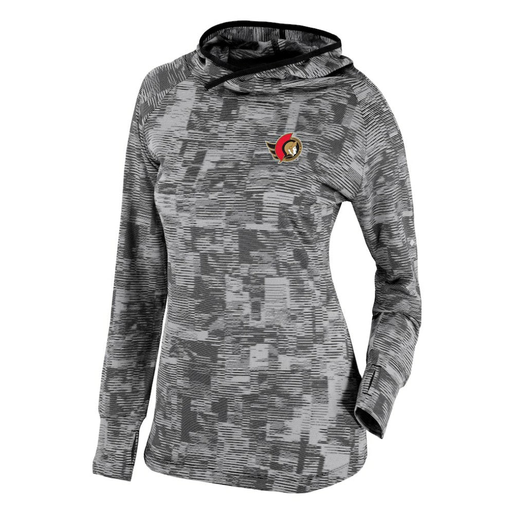 Ottawa Senators Columbia Women's Omni-Wick Sunday Ball Pullover Hoodie - Black - NHL
