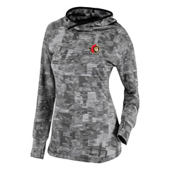 Ottawa Senators Columbia Women's Omni-Wick Sunday Ball Pullover Hoodie - Black - NHL