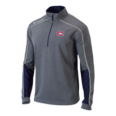 Montreal Canadiens Columbia Omni-Wick Shotgun 2.0 Quarter-Zip Pullover Top - Navy - NHL