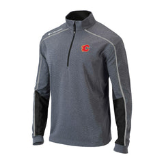Calgary Flames Columbia Omni-Wick Shotgun 2.0 Quarter-Zip Pullover Top - Black - NHL