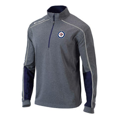 Winnipeg Jets Columbia Omni-Wick Shotgun 2.0 Quarter-Zip Pullover Top - Navy - NHL