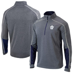 Toronto Maple Leafs Columbia Omni-Wick Shotgun 2.0 Quarter-Zip Pullover Top - Navy - NHL