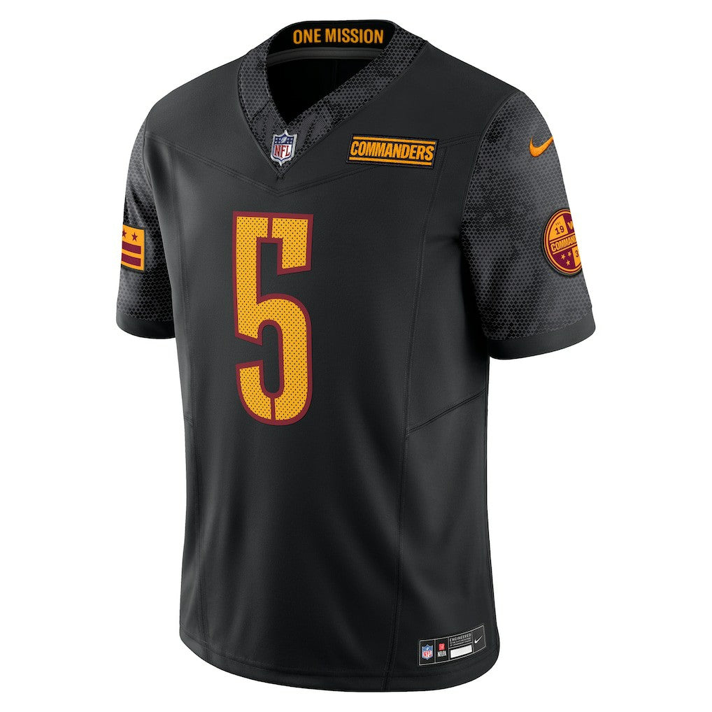 Jayden Daniels Washington Commanders Vapor F.U.S.E. Limited Jersey Black | Nike for Sale