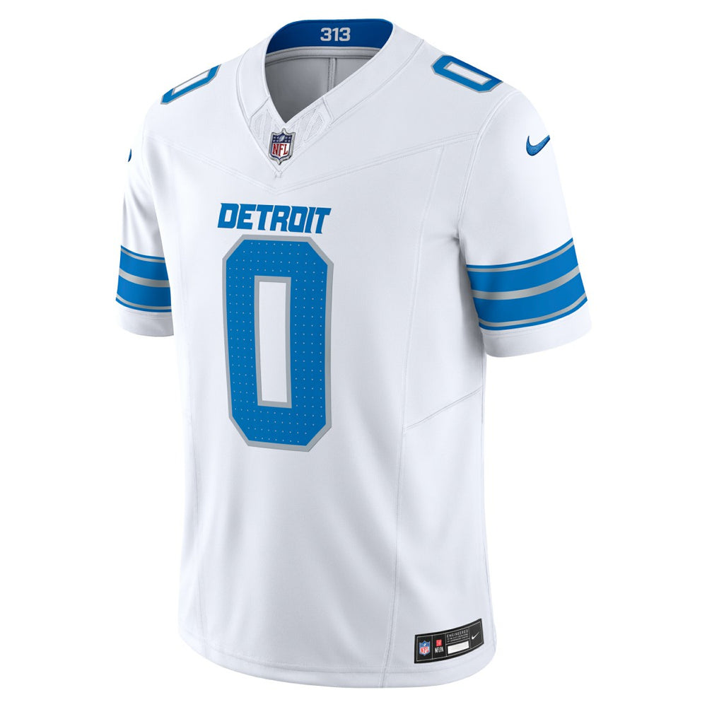 Jahmyr Gibbs Detroit Lions Vapor F.U.S.E. Limited Jersey White | Nike for Sale