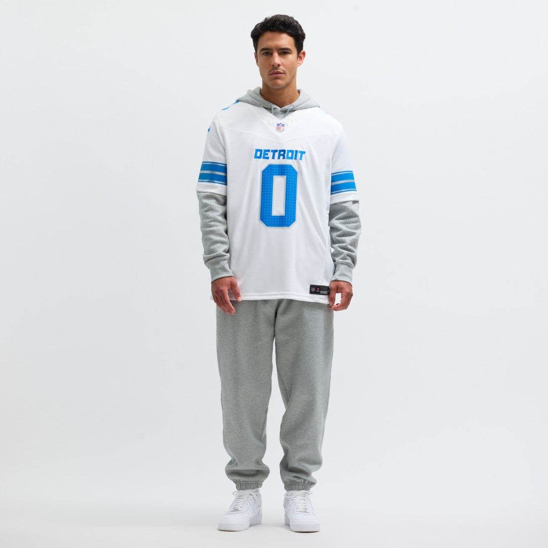Jahmyr Gibbs Detroit Lions Vapor F.U.S.E. Limited Jersey White | Nike for Sale