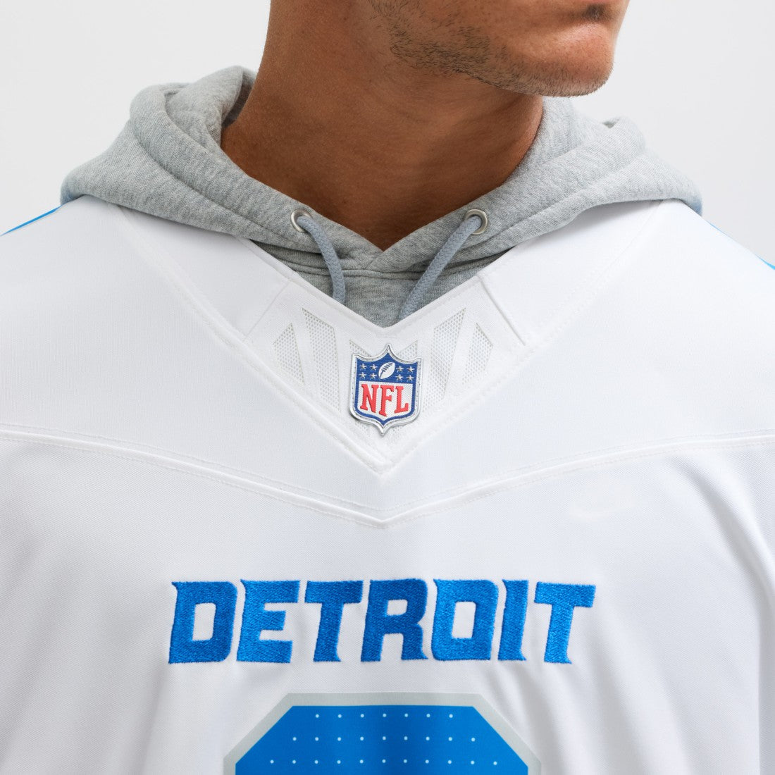 Jahmyr Gibbs Detroit Lions Vapor F.U.S.E. Limited Jersey White | Nike for Sale