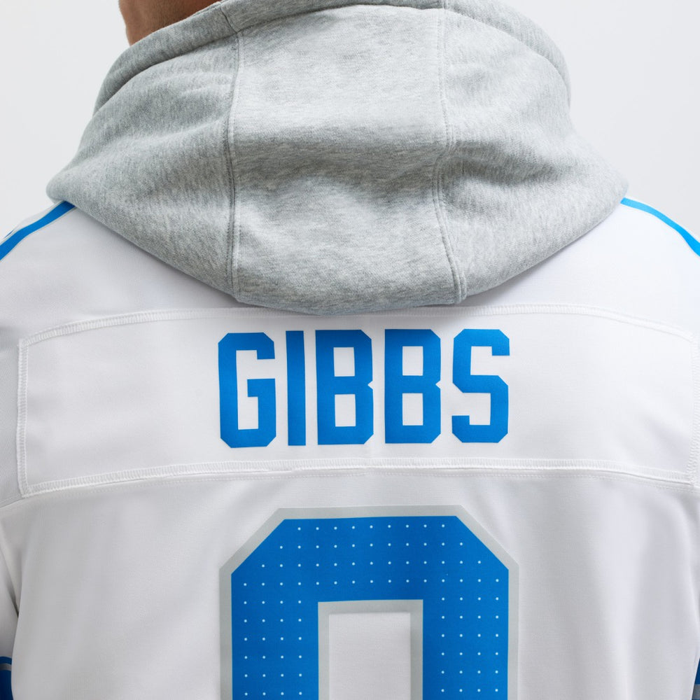 Jahmyr Gibbs Detroit Lions Vapor F.U.S.E. Limited Jersey White | Nike for Sale