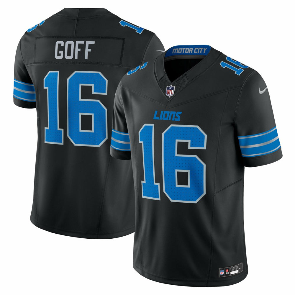 Jared Goff Detroit Lions Vapor F.U.S.E. Limited Jersey Black | Nike for Sale