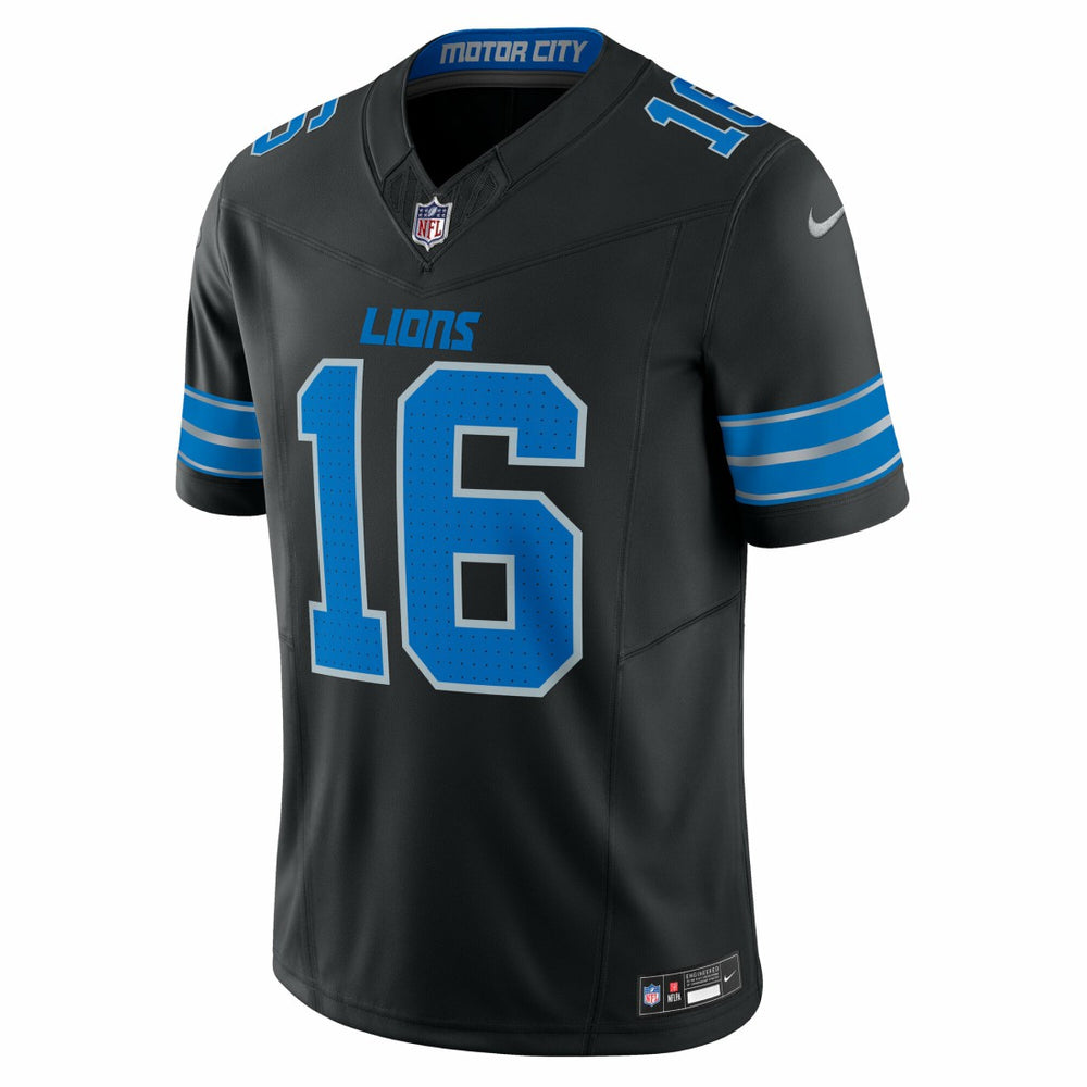 Jared Goff Detroit Lions Vapor F.U.S.E. Limited Jersey Black | Nike for Sale