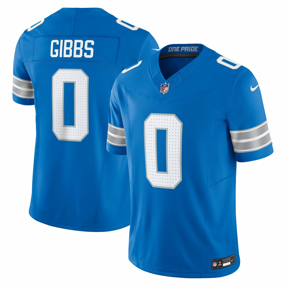 Jahmyr Gibbs Detroit Lions Vapor F.U.S.E. Limited Jersey Blue | Nike for Sale