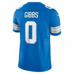 Jahmyr Gibbs Detroit Lions Vapor F.U.S.E. Limited Jersey Blue | Nike for Sale
