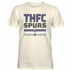 Tottenham Hotspur 1863FC Retro Stripes T-Shirt Tan - FIFA World CUP