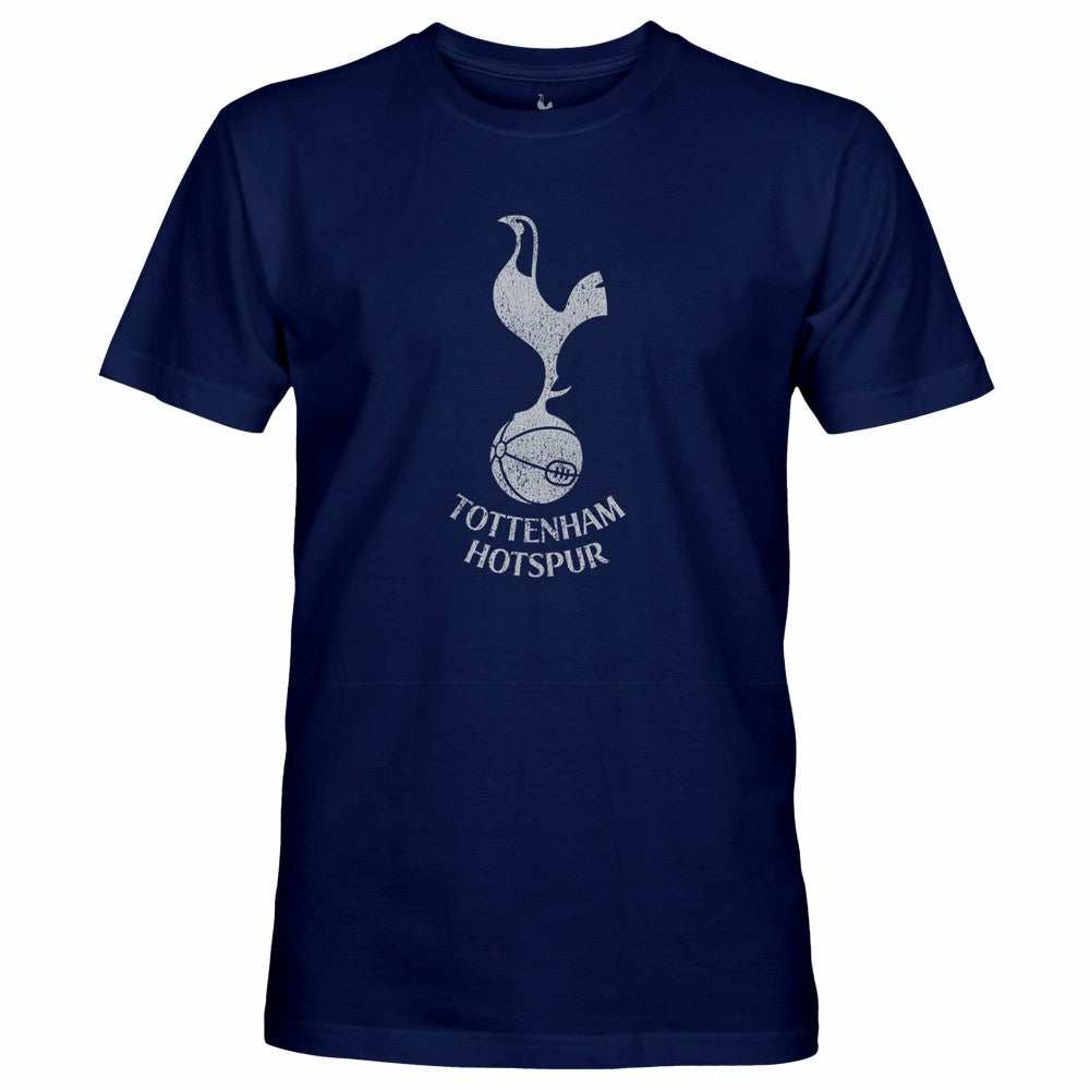 Tottenham Hotspur 1863FC Mono Badge T-Shirt Navy - FIFA World CUP