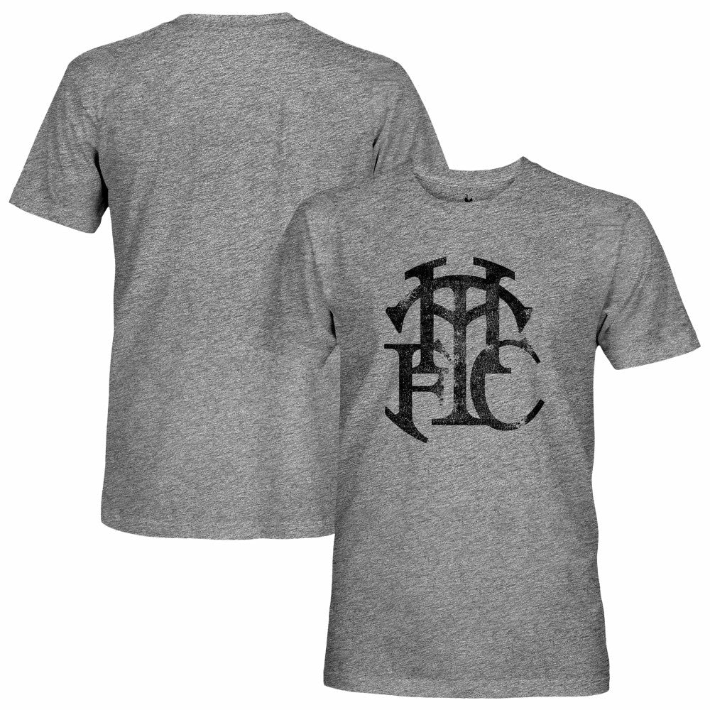 Tottenham Hotspur 1863FC Retro Word Vintage Tri-Blend T-Shirt Heather Gray - FIFA World CUP