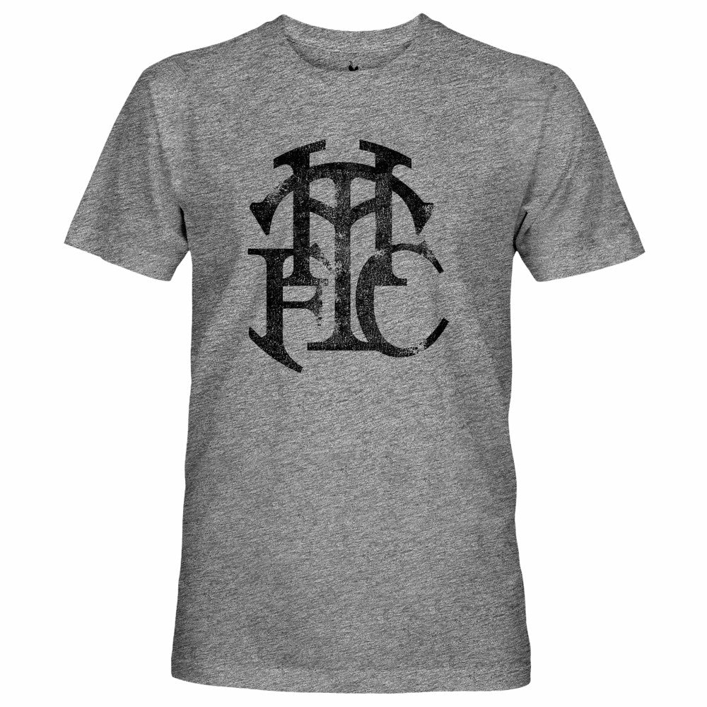 Tottenham Hotspur 1863FC Retro Word Vintage Tri-Blend T-Shirt Heather Gray - FIFA World CUP