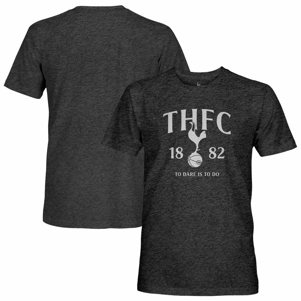Tottenham Hotspur 1863FC Established Location Vintage Tri-Blend T-Shirt Black - FIFA World CUP