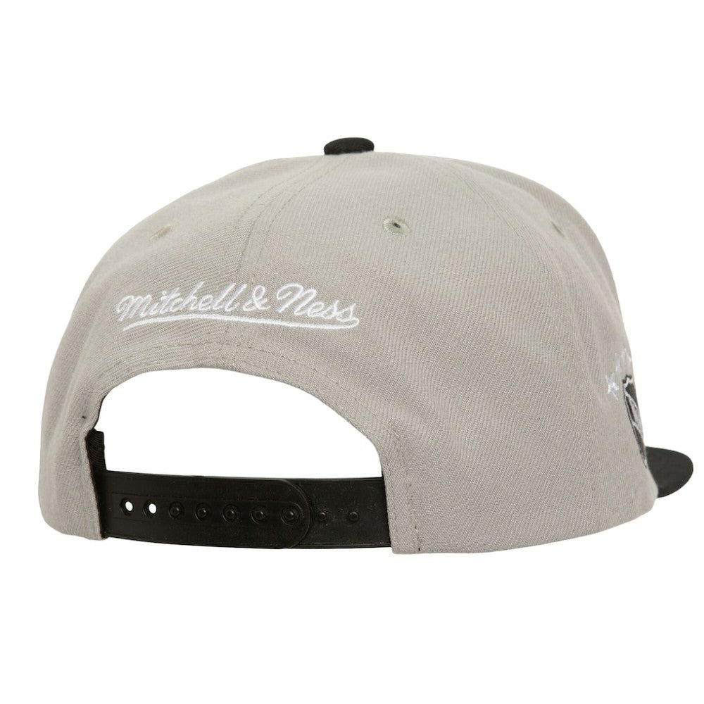 Los Angeles Kings Mitchell & Ness Soul Triple Up Snapback Hat - Gray - NHL