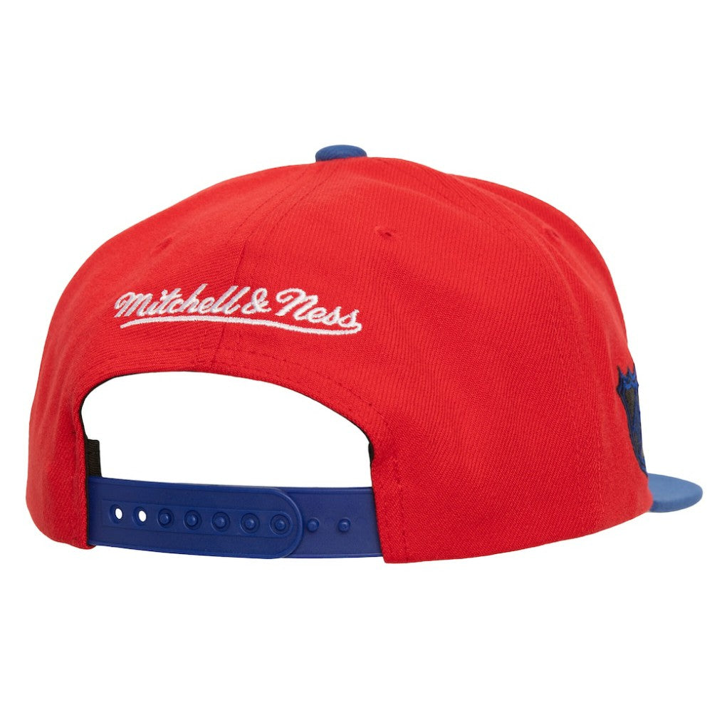 New York Rangers Mitchell & Ness Soul Triple Up Snapback Hat - Red - NHL