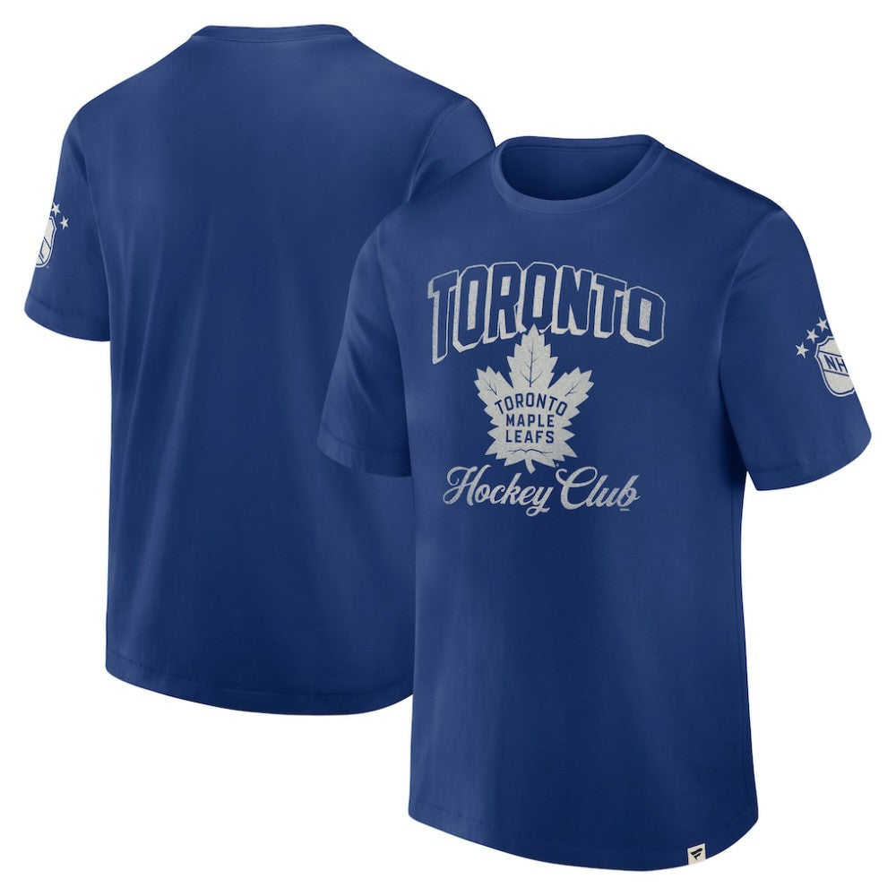 Toronto Maple Leafs Fanatics Decades Collection Made To Last T-Shirt - Blue - NHL