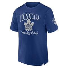 Toronto Maple Leafs Fanatics Decades Collection Made To Last T-Shirt - Blue - NHL
