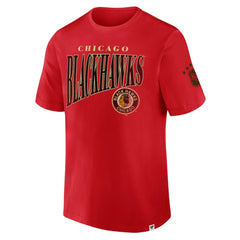 Chicago Blackhawks Fanatics Decades Collection Made To Last T-Shirt - Red - NHL