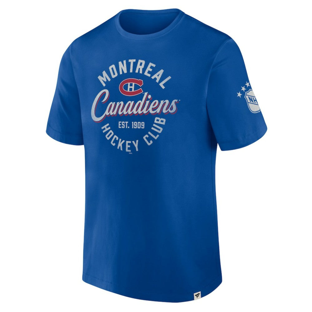 Montreal Canadiens Fanatics Decades Collection Made To Last T-Shirt - Royal - NHL