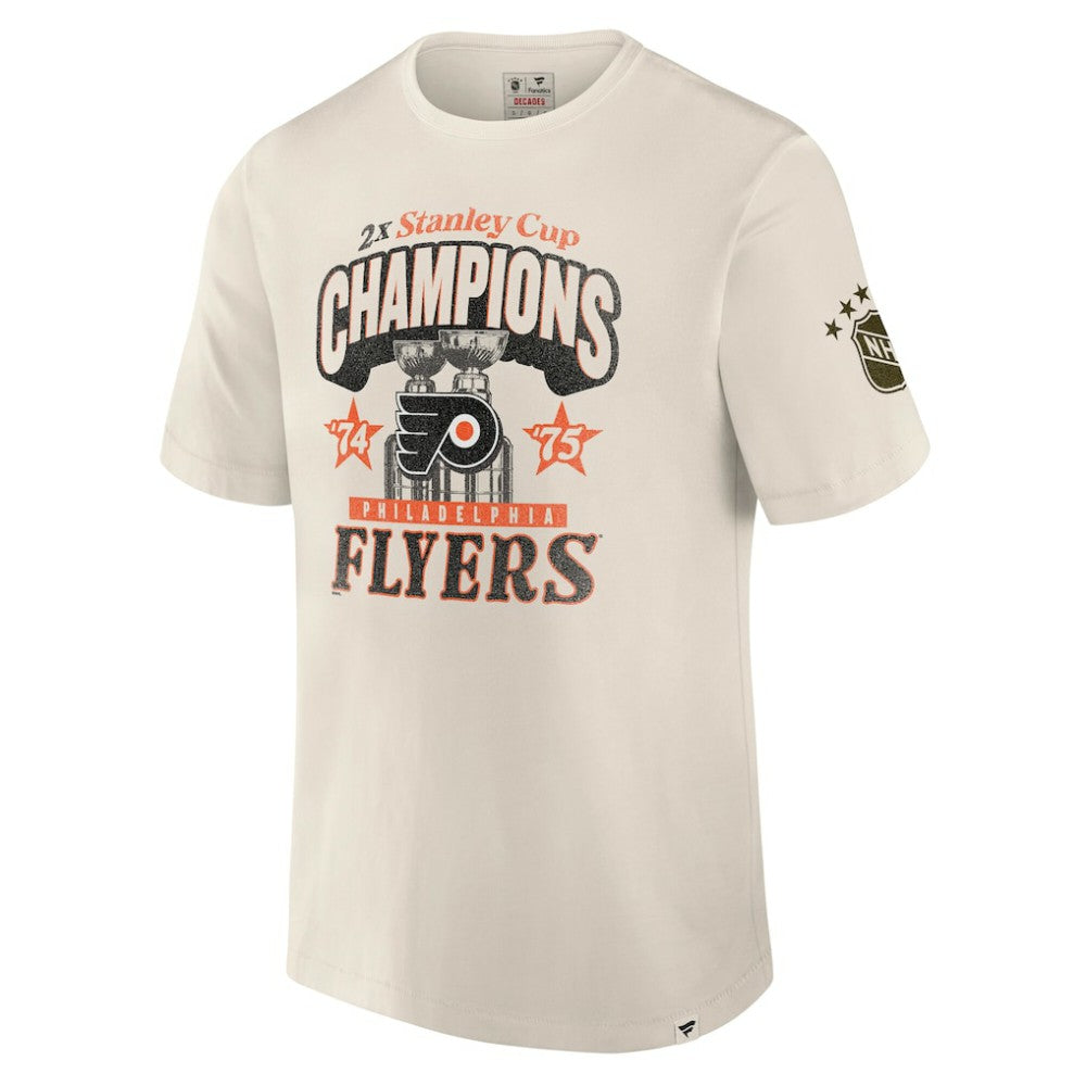 Philadelphia Flyers Fanatics Decades Collection Timeless T-Shirt - White - NHL