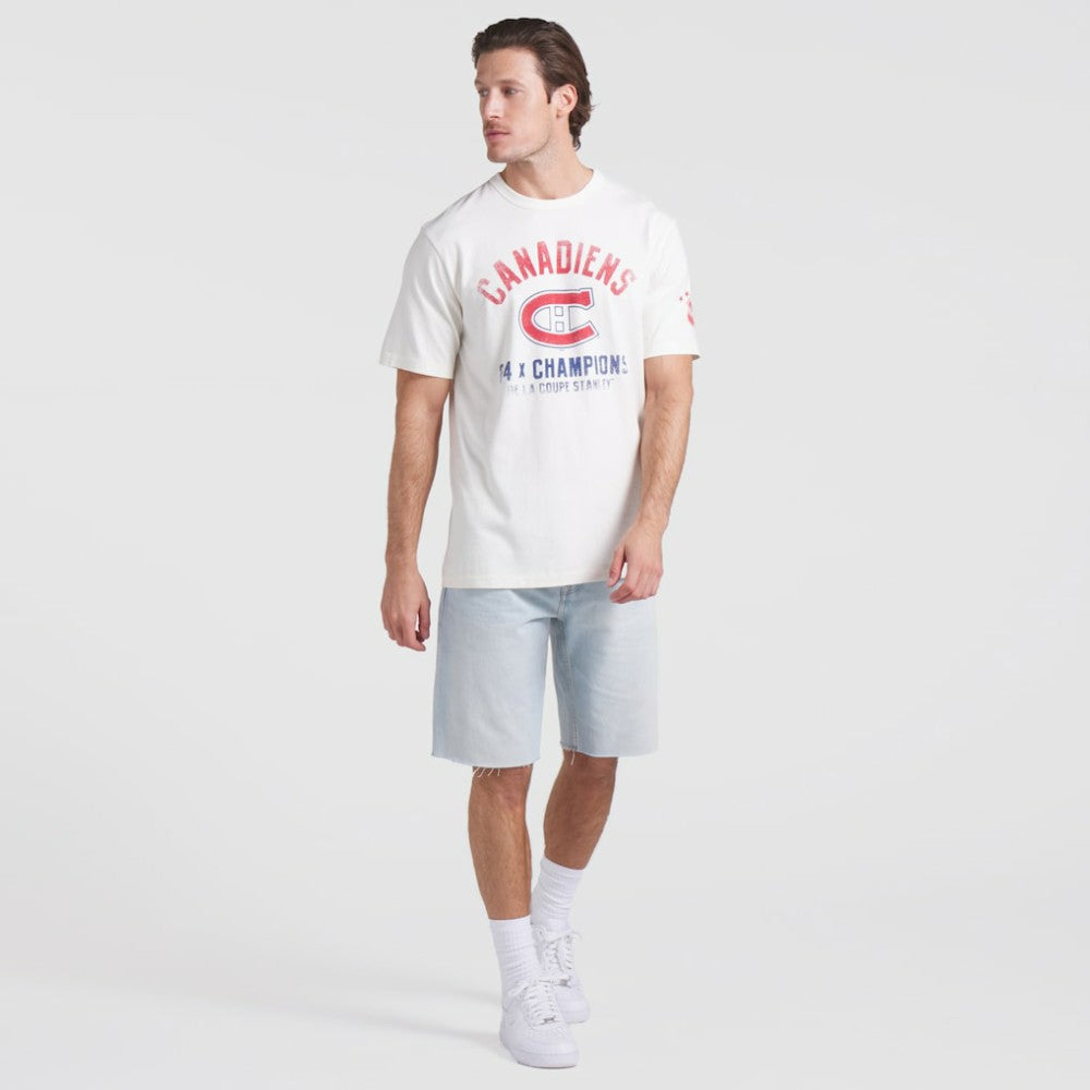 Montreal Canadiens Fanatics Decades Collection Timeless T-Shirt - White - NHL
