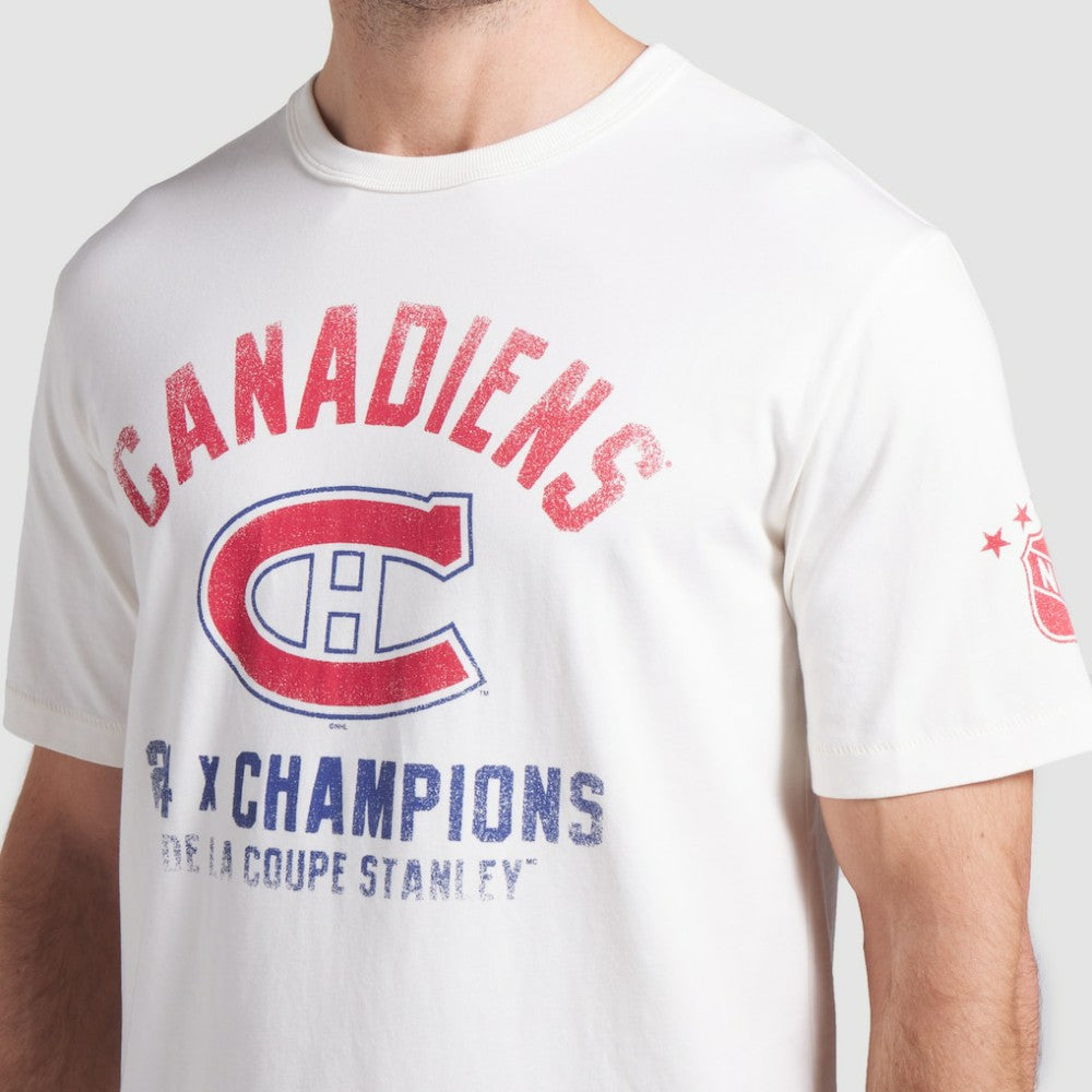 Montreal Canadiens Fanatics Decades Collection Timeless T-Shirt - White - NHL