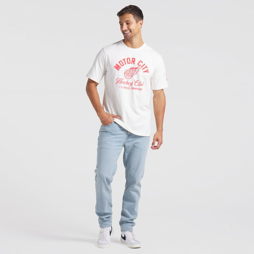 Detroit Red Wings Fanatics Decades Collection Timeless T-Shirt - White - NHL